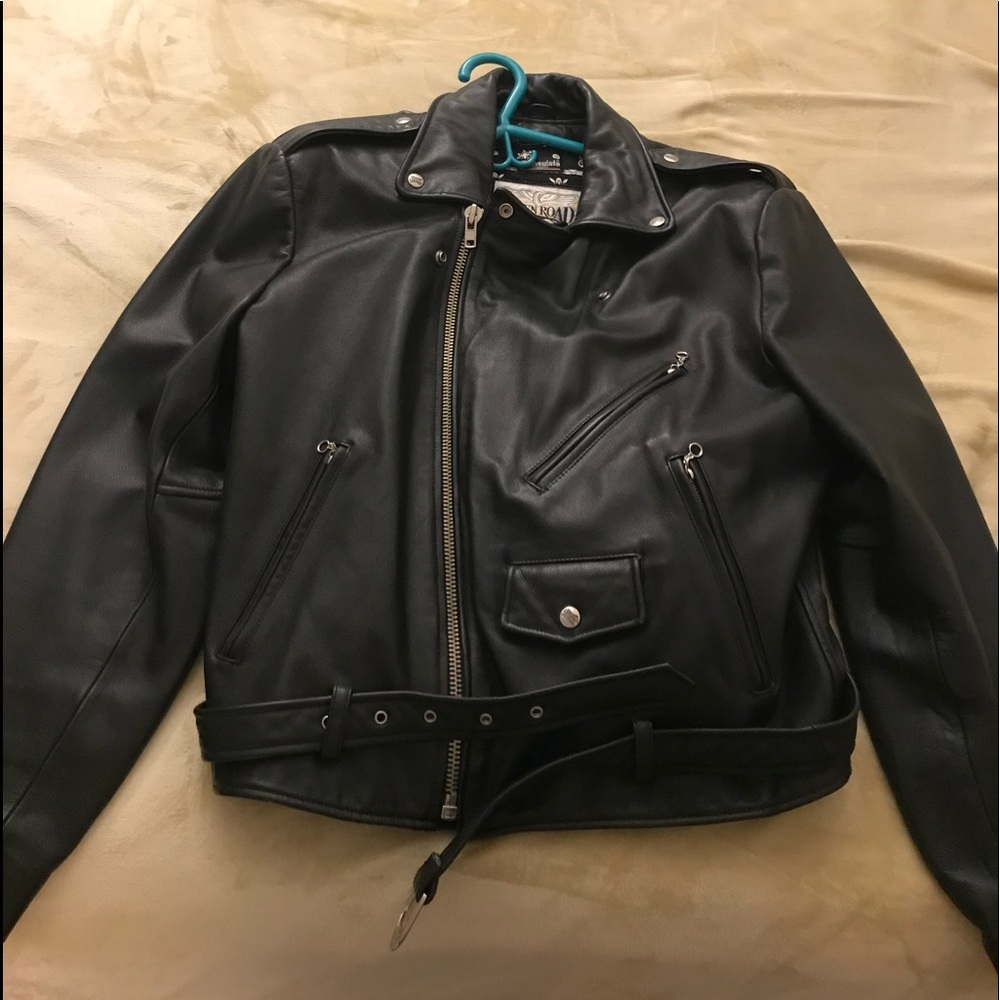 Wilson Leather Open Road Biker Jacket